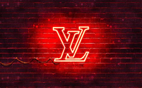 red louis vuitton wallpaper